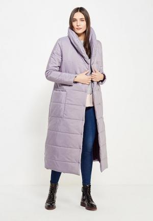 Куртка утепленная TrendyAngel. Цвет: фиолетовый