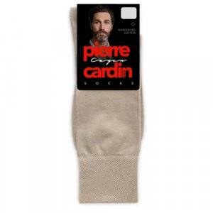 Носки , 2 пары, размер 41-42, бежевый Pierre Cardin. Цвет: бежевый