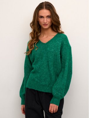 Пуловер свободного кроя , зеленый Kaffe