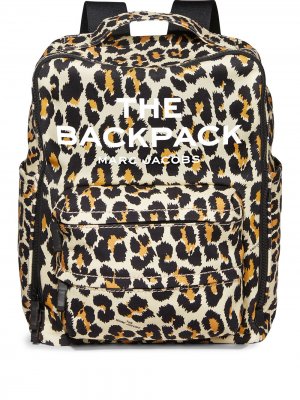 Рюкзак Backpack с леопардовым принтом Marc Jacobs. Цвет: бежевый