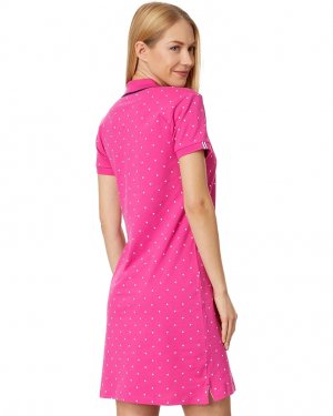Платье U.S. POLO ASSN. Dot Dress, цвет Fuchsia Fedora