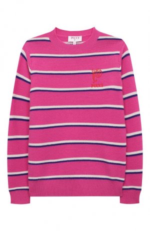 Шерстяной пуловер Emilio Pucci. Цвет: розовый