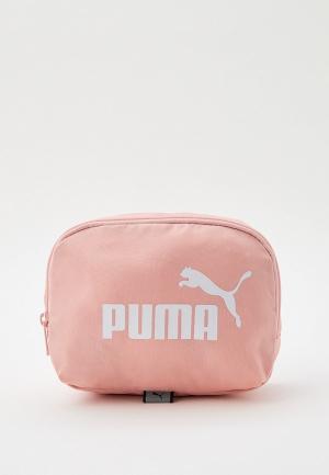 Сумка поясная PUMA Phase Waist Bag Peach Smoothie. Цвет: розовый