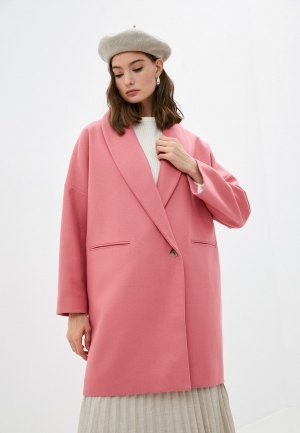Пальто French Connection. Цвет: розовый