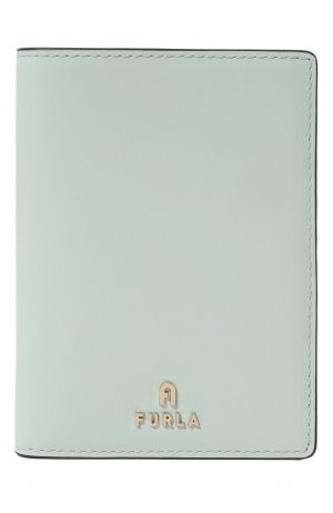 Кожаная обложка для паспорта Furla. Цвет: зелёный