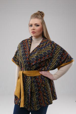 Куртка-пончо Olga Peltek