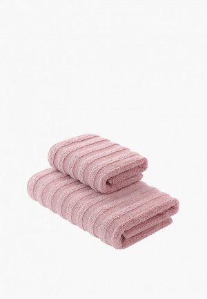 Набор полотенец Verossa Palermo 50х90 1 шт.; 70х140 шт.. Цвет: розовый