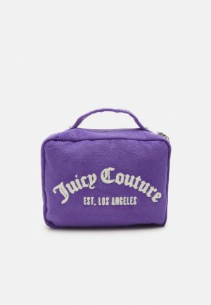 Косметичка IRIS TOWELLING CASE , цвет violet Juicy Couture