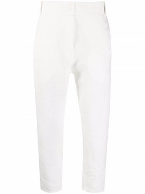 Укороченные брюки Kristensen Du Nord. Цвет: белый