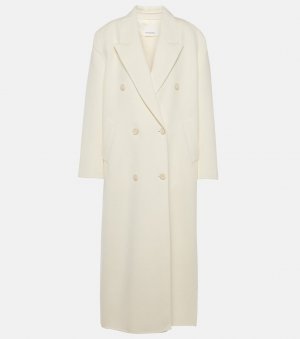 Пальто оверсайз gaia из смесовой шерсти , белый The Frankie Shop