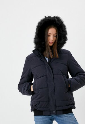 Куртка утепленная Mavi HOODED COAT. Цвет: синий