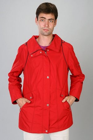 Куртка Korres. Цвет: красный