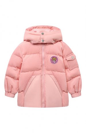 Утепленная куртка Moschino. Цвет: розовый