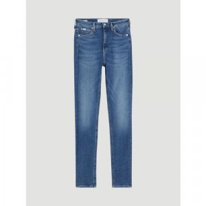 Джинсы зауженные , размер 27/32, синий Calvin Klein Jeans. Цвет: синий