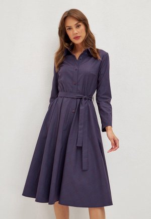 Платье Сиринга. Цвет: фиолетовый