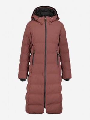 Пальто утепленное женское Brilon, Коричневый IcePeak. Цвет: коричневый