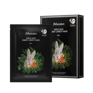 JM Solution Greed Dear Rabbit Carrot Маска для ухода за кожей, увлажняющая и осветляющая JMSOLUTION