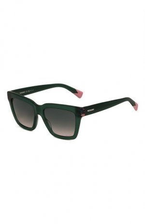 Солнцезащитные очки Missoni. Цвет: зелёный