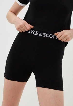 Велосипедки Lyle & Scott Sports Shorts. Цвет: черный