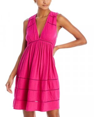 Платье Vesper из сверхмягкой марли , цвет Pink Echo