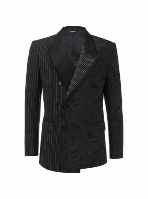 Ассиметричный однобортный пиджак Dolce&Gabbana (D&G)