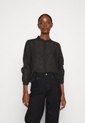 Блузка-рубашка SLFTATIANA , цвет black Selected Femme