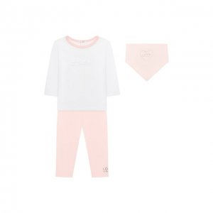 Комплект из трех предметов Givenchy. Цвет: розовый