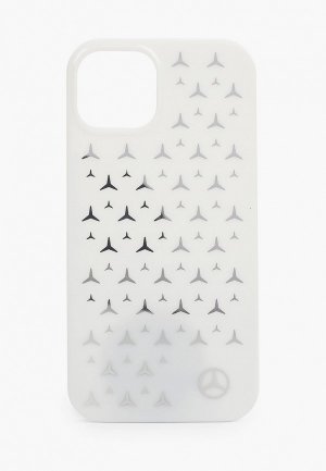 Чехол для iPhone Mercedes-Benz 13, PC/TPU Silver Stars Hard White. Цвет: белый