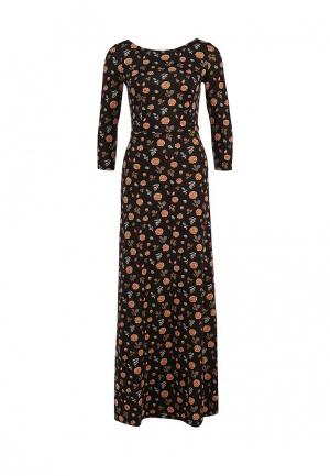 Платье Анна Чапман. Цвет: коричневый