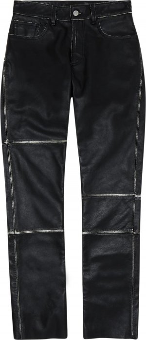 Брюки Pants 5 Pockets 'Black', черный MM6 Maison Margiela