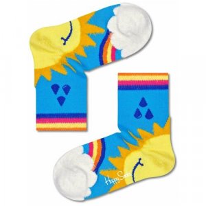 Носки размер 2-3Y, мультиколор Happy Socks. Цвет: микс/разноцветный