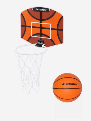 Набор для баскетбола : мяч и щит, Оранжевый, размер Без размера Demix. Цвет: оранжевый