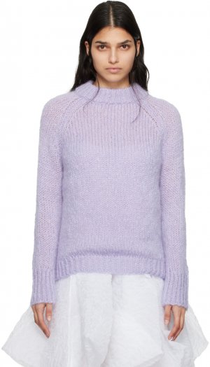 Пурпурный свитер с индирой Cecilie Bahnsen