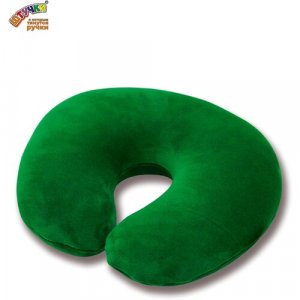 Подушка для шеи , 1 шт., зеленый Штучки, к которым тянутся ручки. Цвет: зеленый