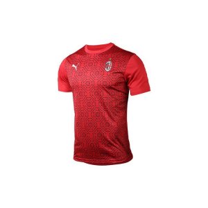 AC Milan Home Football Jersey Short Sleeves Men Tops Red 758229-01 Puma