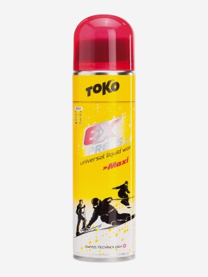 Мазь скольжения TOKO Express Maxi 200 ml, Желтый. Цвет: желтый