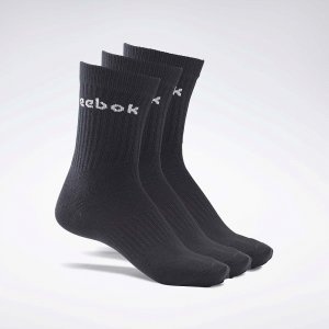 Носки Act Core Mid Crew Sock 3p Reebok. Цвет: черный