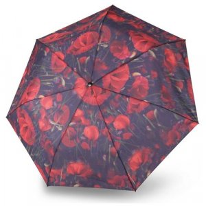 Зонт , черный, красный Knirps. Цвет: черный/красный