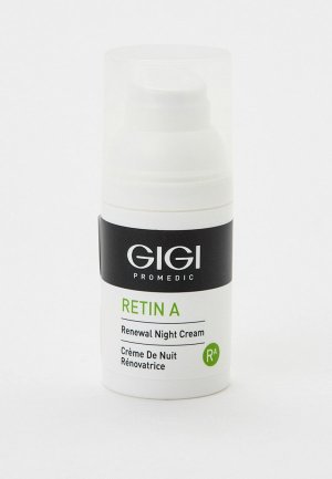 Крем для лица Gigi Retin A Renewal Night Cream, ночной обновляющий, 30 мл. Цвет: прозрачный