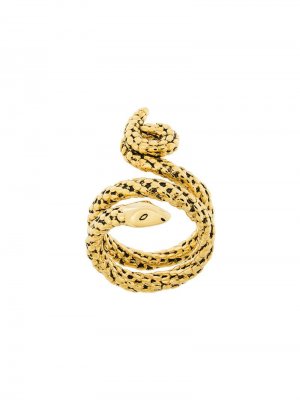 Кольцо в виде змеи Aurelie Bidermann. Цвет: золотистый