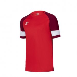 Красная футболка для мальчиков Umbro Lukenga