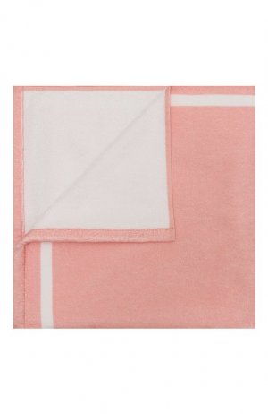 Хлопковое полотенце Moschino. Цвет: розовый