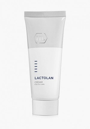 Крем для лица Holy Land Lactolan Moist Cream For Oily Skin - Увлажняющий, жирной кожи 70 мл. Цвет: белый