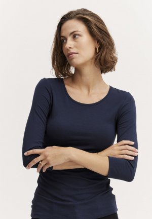 Рубашка с длинным рукавом KIKSEN , цвет dark peacoat Fransa