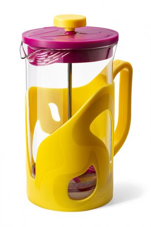 Поршневой чайник 600 мл APOLLO Genio. Цвет: желтый