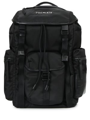 Рюкзак текстильный PREMIATA. Цвет: черный