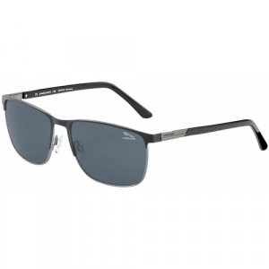 Солнцезащитные очки  Classic Sunglasses Polarized, Black JFGM405BKA, серый, черный Jaguar. Цвет: черный