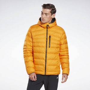 Куртка-бомбер Outerwear Reebok. Цвет: high vis orange