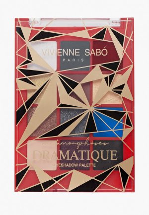 Палетка теней для век Vivienne Sabo Metamourphose Dramatique, тон 03, 64 г. Цвет: разноцветный