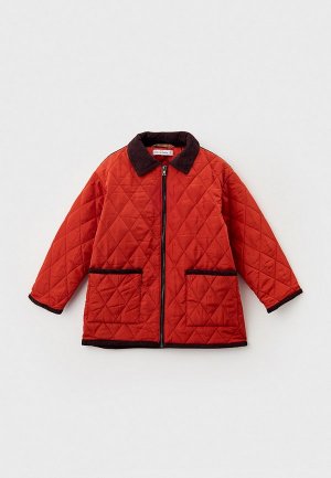 Куртка утепленная Prime Baby. Цвет: оранжевый